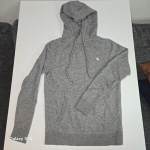 Abercrombie & Fitch Womens M 100% Cashmere Gray Sweater